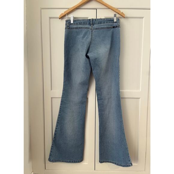 Angels Women’s Vintage Y2K Flare Jeans Size 5 (26) - Picture 4 of 8